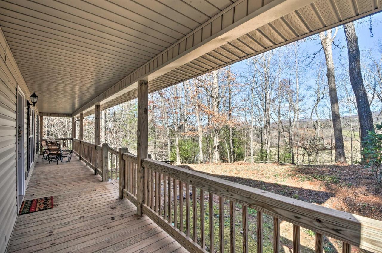 Blairsville Home With Deck And Stunning Mountain Views Hood Экстерьер фото